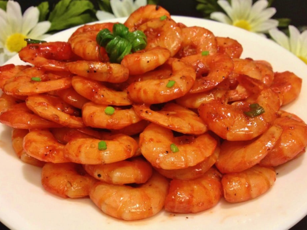 Tôm khô rim nước mắm