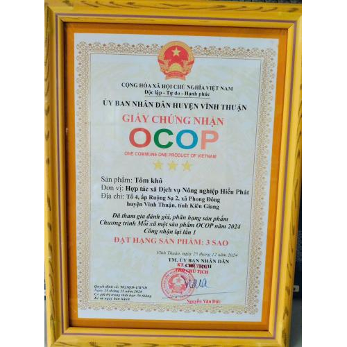 Bộ chứng nhận OCOP
